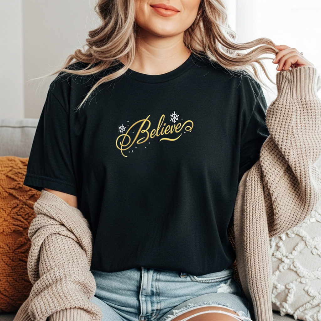 Merry Christmas Believe Warm Winter Sweatshirts, Best Christmas Gifts