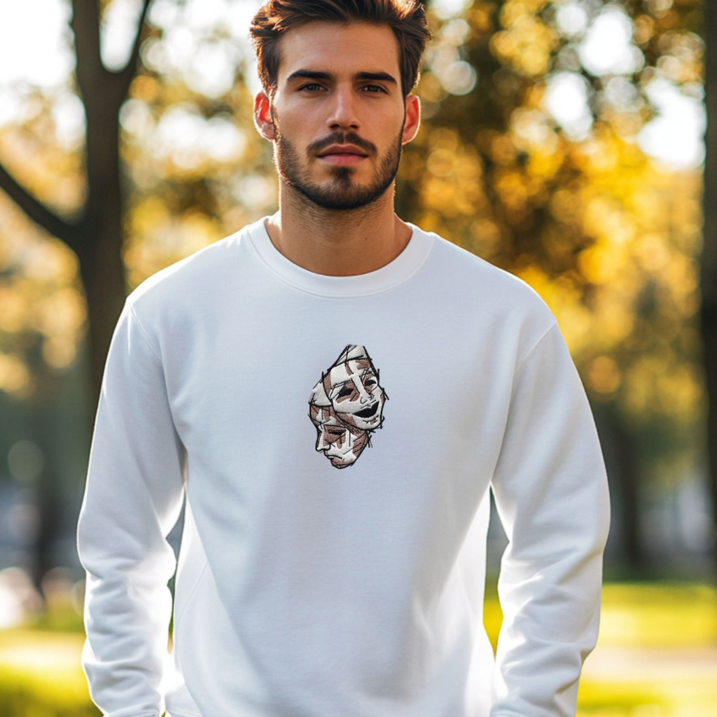 Split Reflections Sweatshirt