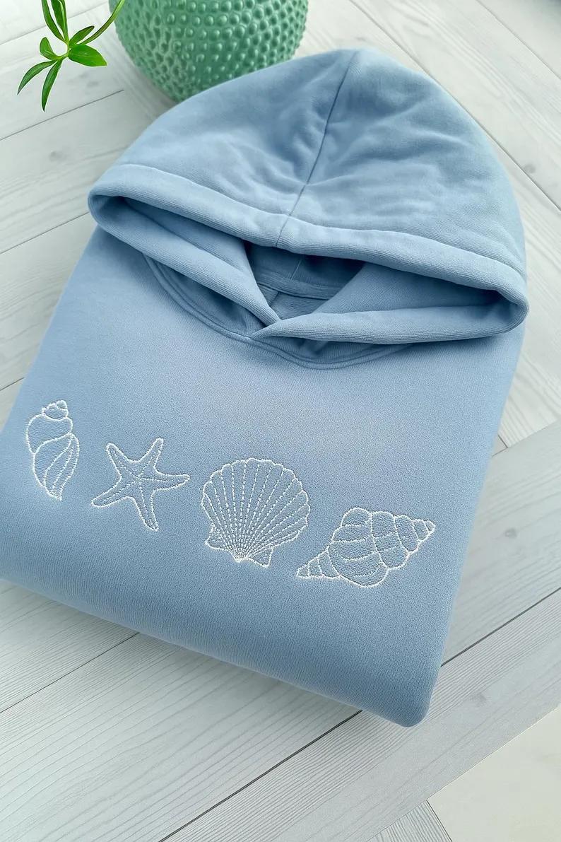 Seafoam Coastline Hoodie