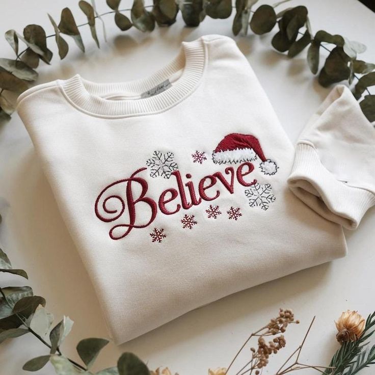 Merry Christmas Believe Warm Winter Sweatshirts, Best Christmas Gifts