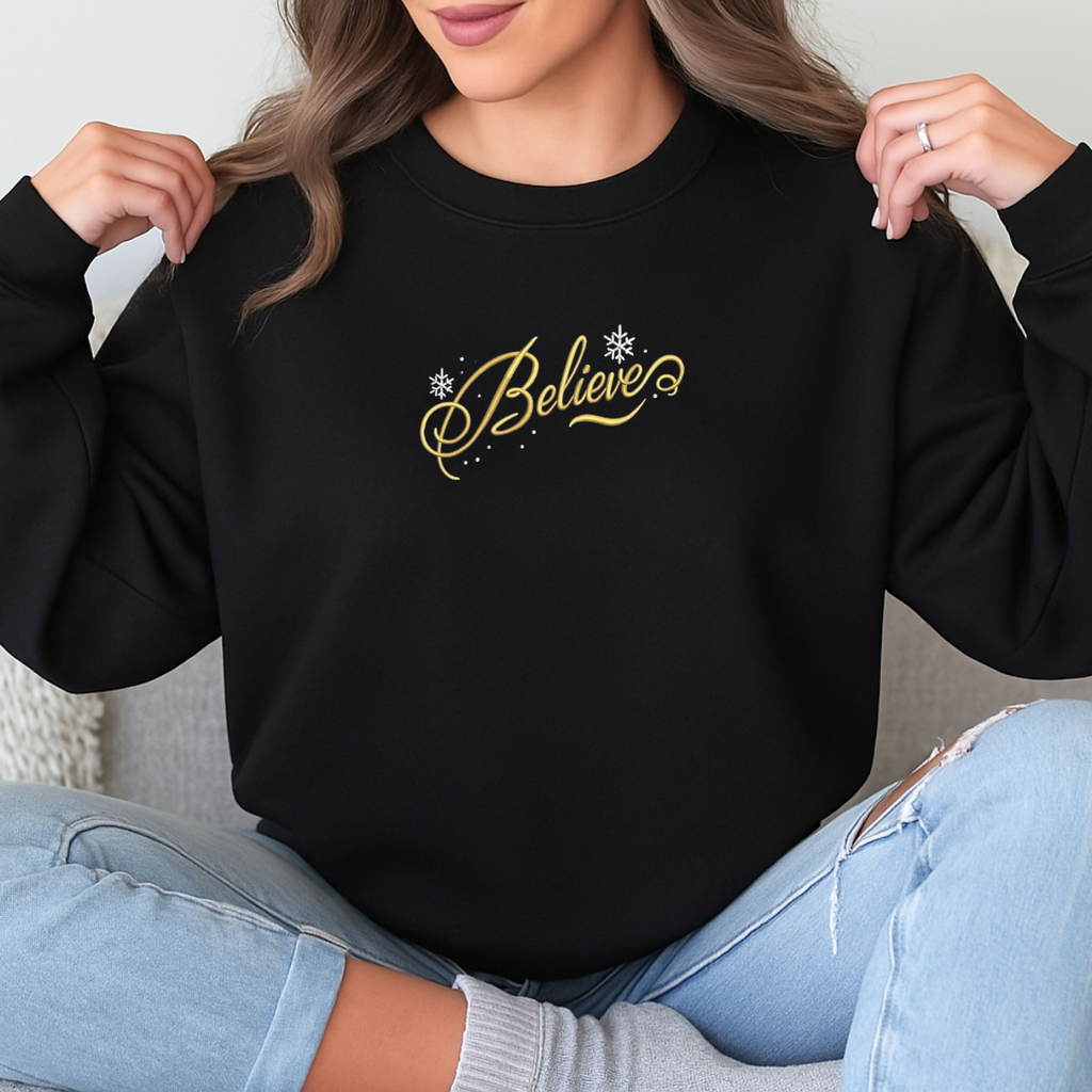 Christmas Believe Women's Sweatshirts